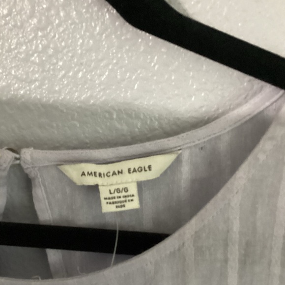 American Eagle Boho Peasant Top Size Large NWT - Picture 3 of 5